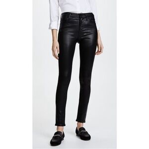 Citizens of Humanity Rocket High Rise Wax Coated Leatherette Skinny Jeans